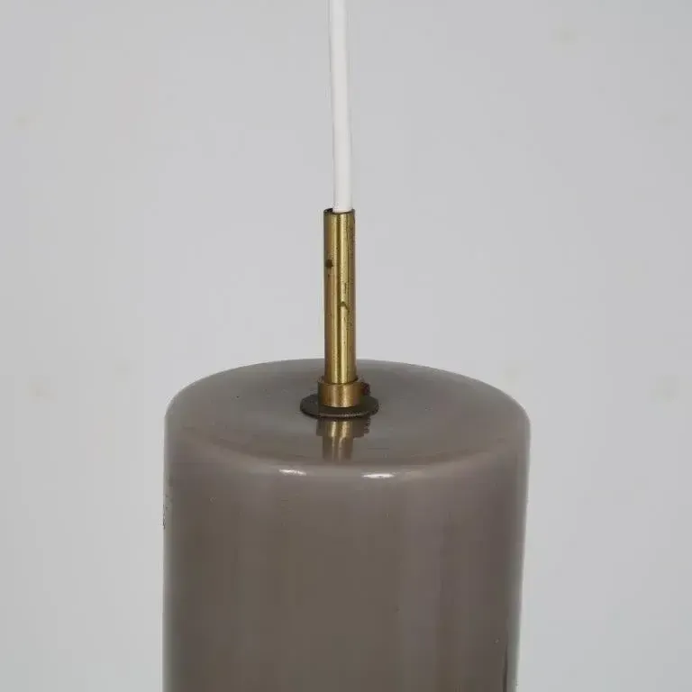 1960s Glass Hanging Lamp By Gino Vistosi For Venini, Italy photo vintage
