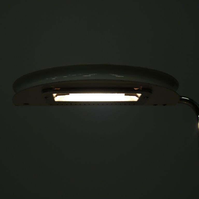 1970s “Mezzaluna” Floor Lamp By Bruno Gecchelin For Skipper, Italy photo vintage