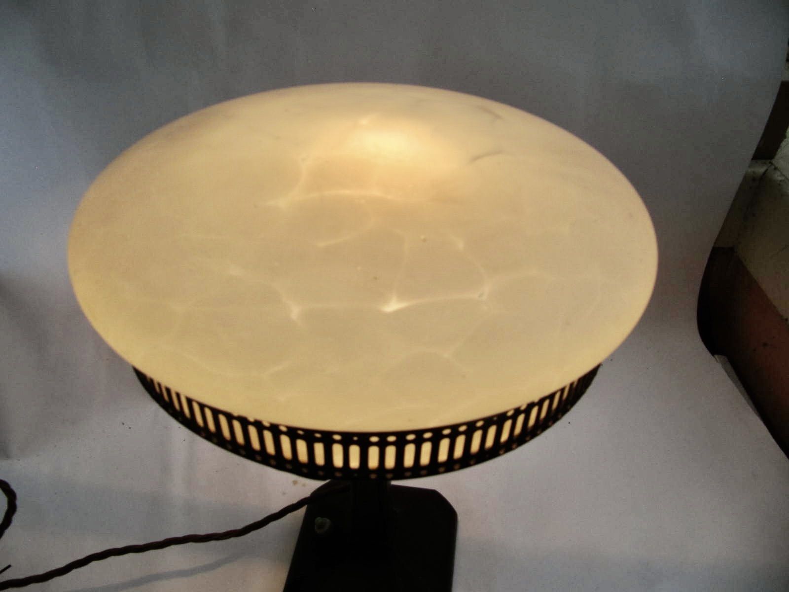Art Deco Lamp Elegant Jugendstil, Sweden 1920s Bronze Or Patinated photo vinterior
