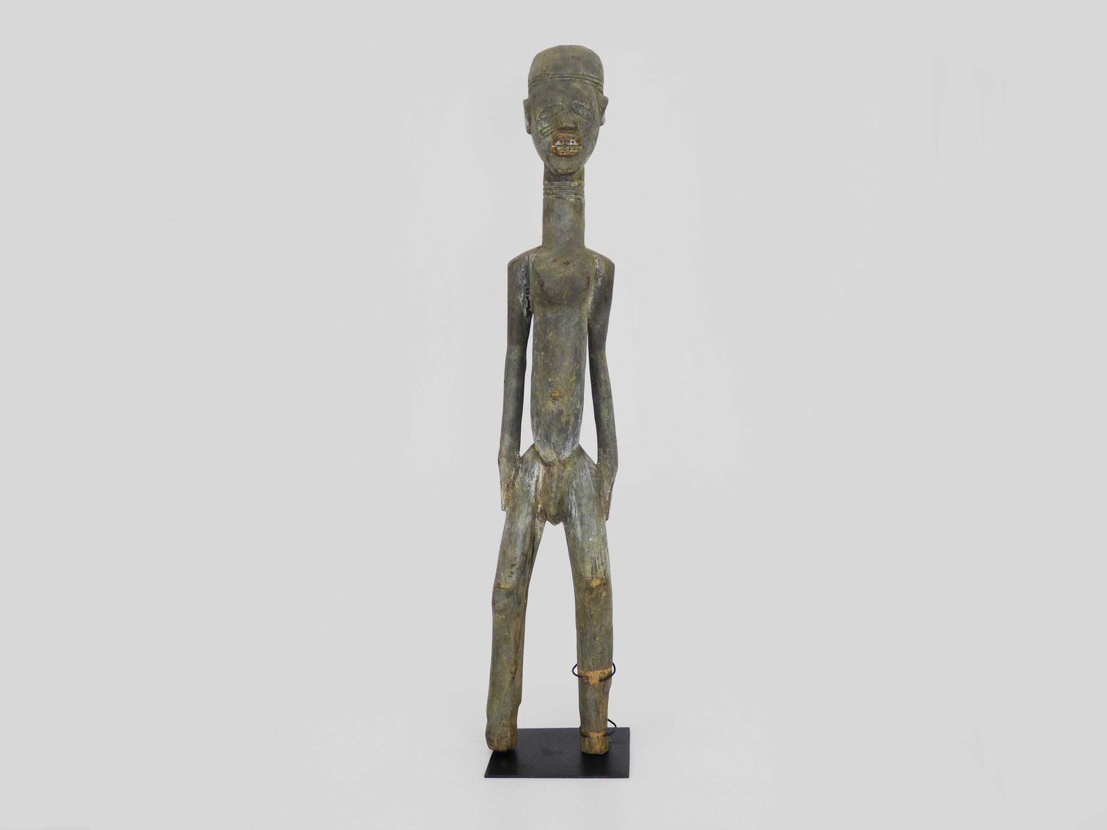 Large African Baoulé Statue From Ivory Coast. African Art, Tribal Art. 50s 60s