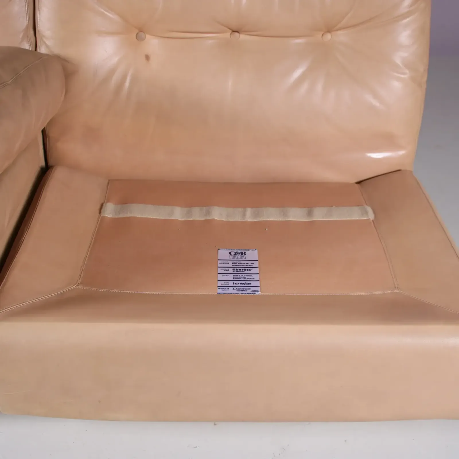 photo buy “Amanta” Sectional Sofa By Mario Bellini For C&B Italia, 1960