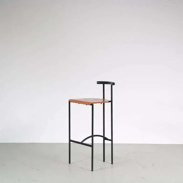 Furniture 1980s “Tokyo” Bar Stool By Rodney Kinsman For Bieffeplast, Italy photo
