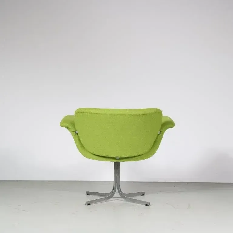 Pierre Paulin “Big Tulip” Chair For Artifort, Netherlands 1960 photo vinterior