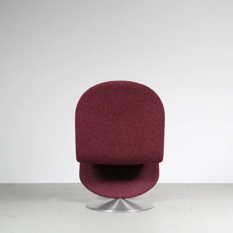 2020s Edition Of 1970s 1 2 3 Chair By Verner Panton For Verpan, Denmark photo vinterior