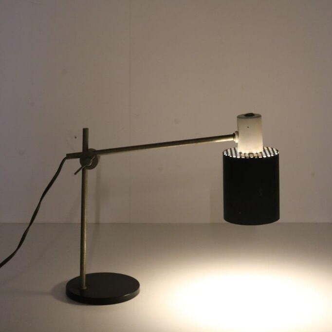 1950s Desk Lamp By H. Busquet For Hala, The Netherlands photo Lighting
