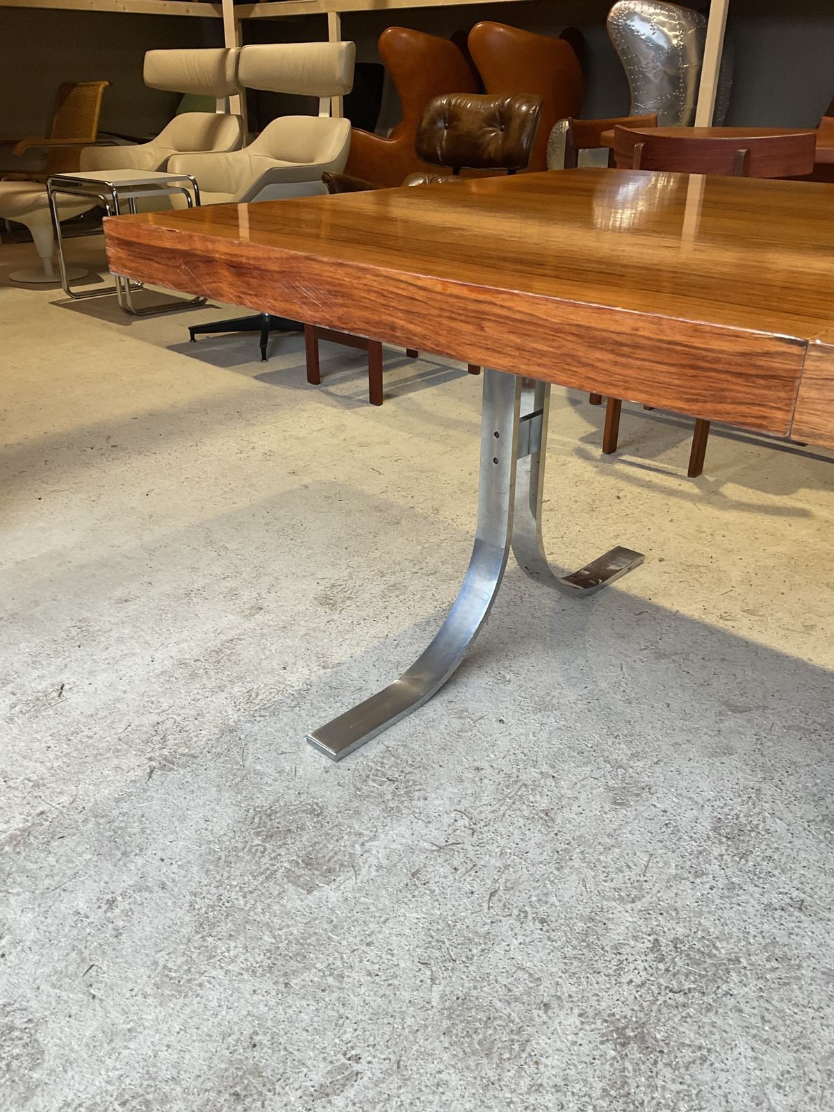 photo for sale Dining Table By Skovby Møbelfabrik Danish Craftsmanship In Mid Century Style