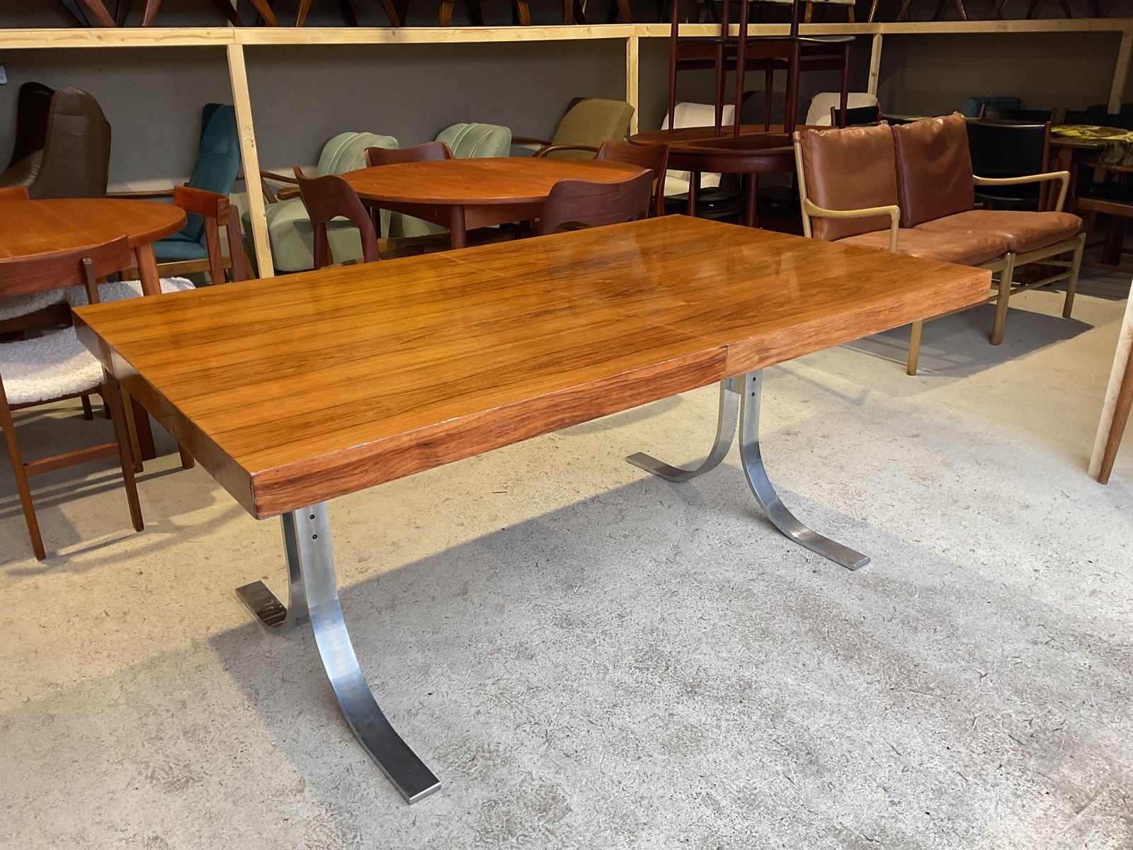 photo buy Dining Table By Skovby Møbelfabrik Danish Craftsmanship In Mid Century Style