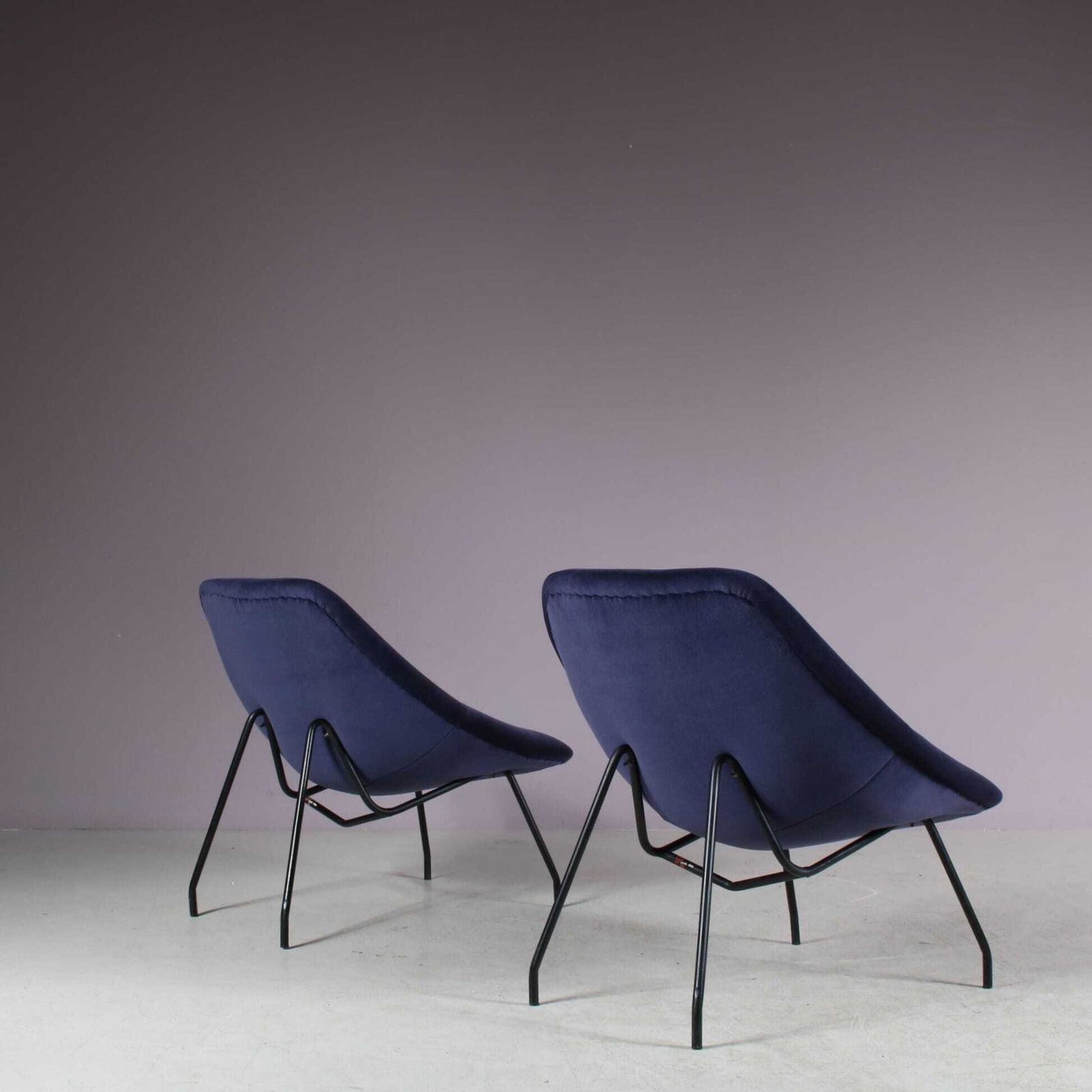 Pair Of Lounge Chairs By Gar, France 1950 photo buy