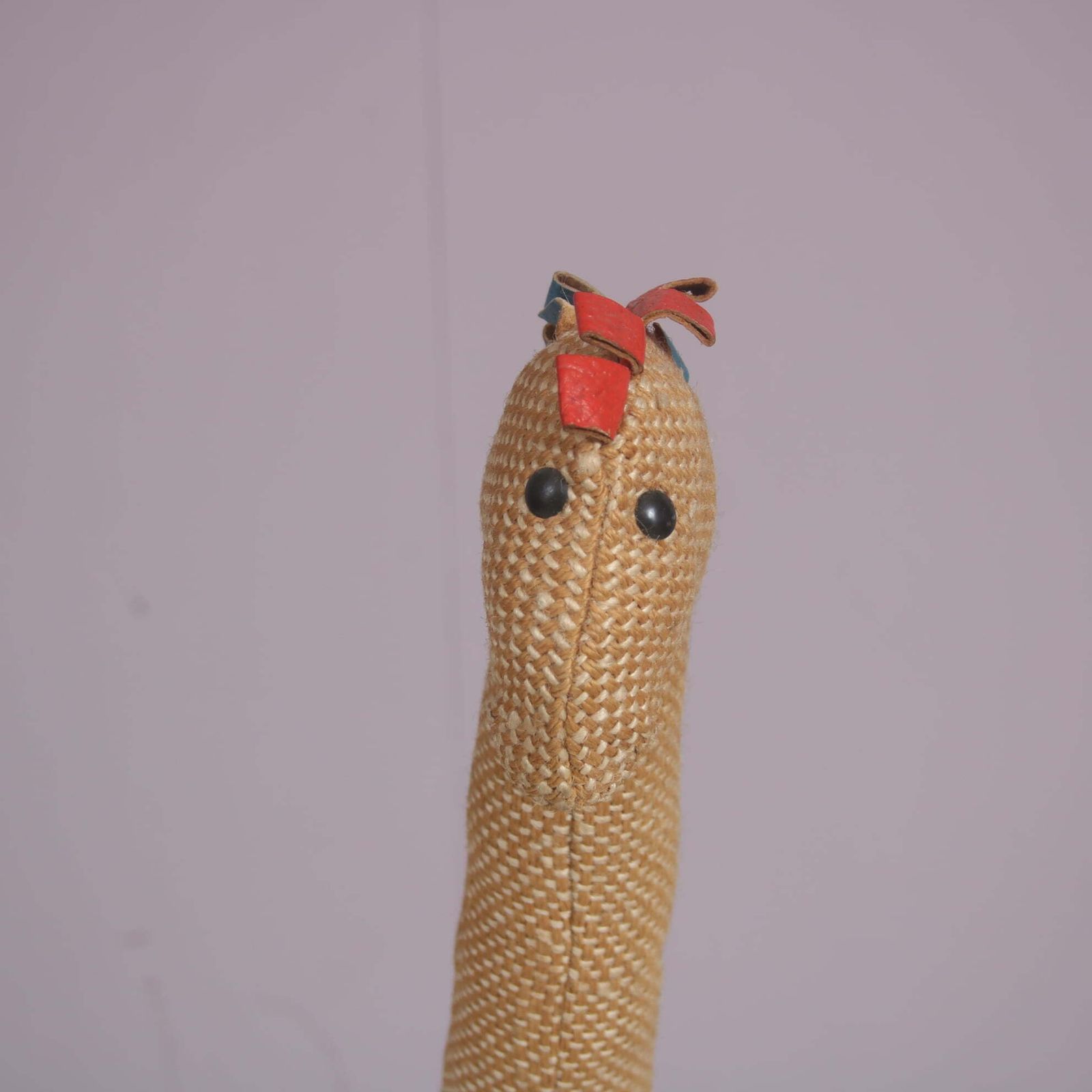 Jute And Leather Giraffe By Renate Müller For H. Josef Leven Kg, Germany 1960 photo furniture