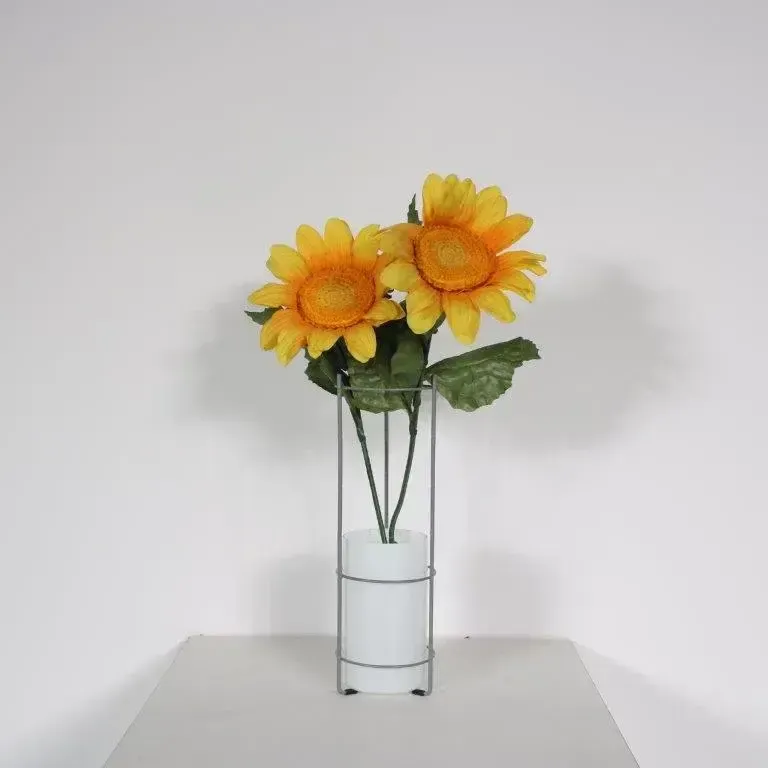 1980s “Variflor” White Vase By Max Rond For Indoor, Netherlands photo Home Decor