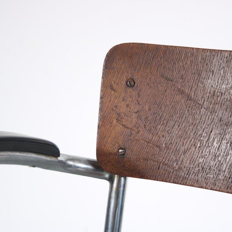 1950s High Children Chair By Gispen, The Netherlands photo furniture