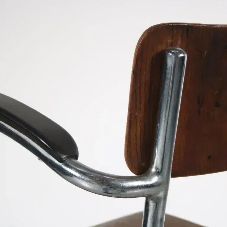 1950s High Children Chair By Gispen, The Netherlands photo buy
