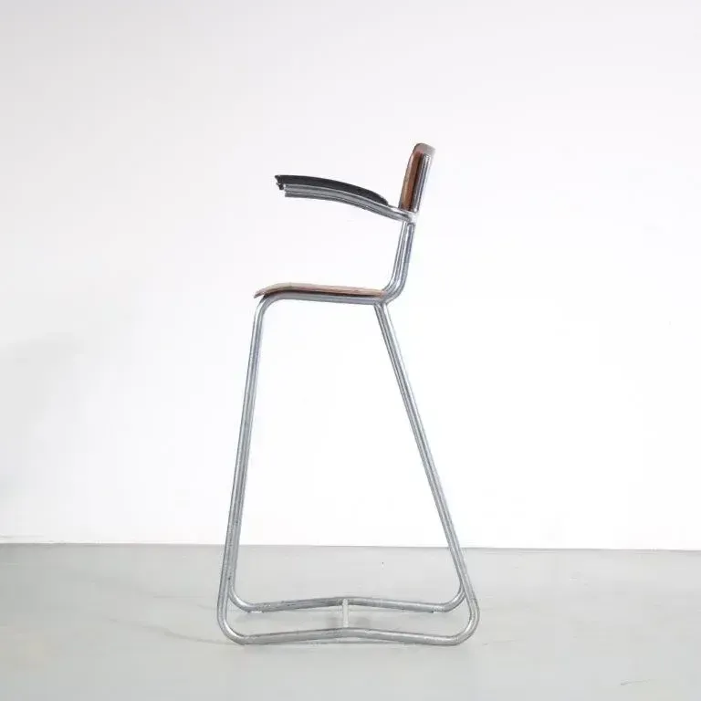 photo for sale 1950s High Children Chair By Gispen, The Netherlands