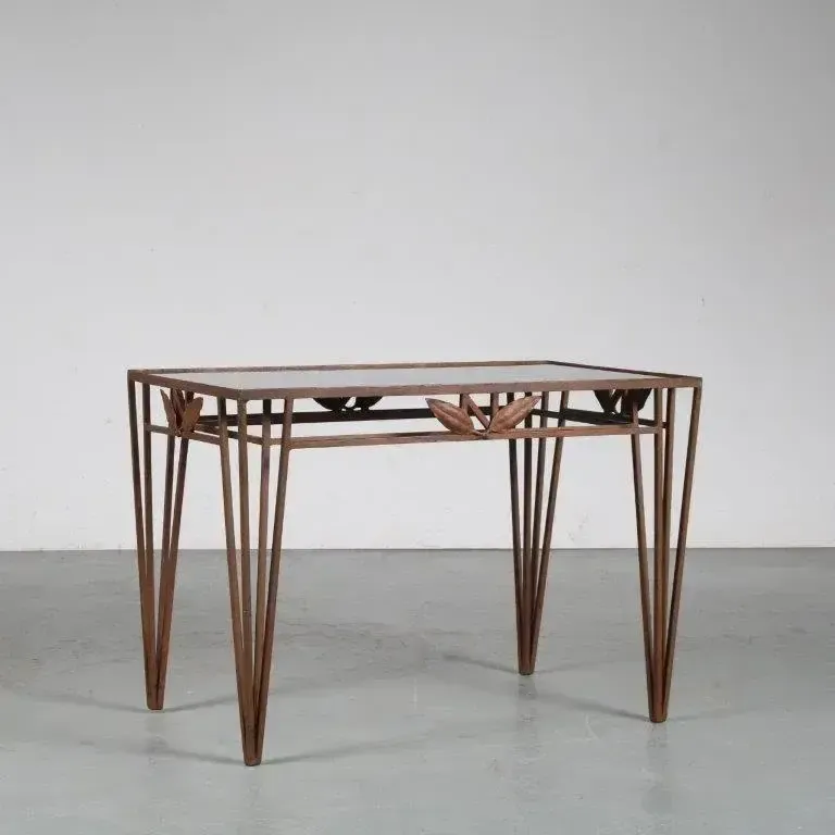 1950s Hollywood Regency Coffee Table From France