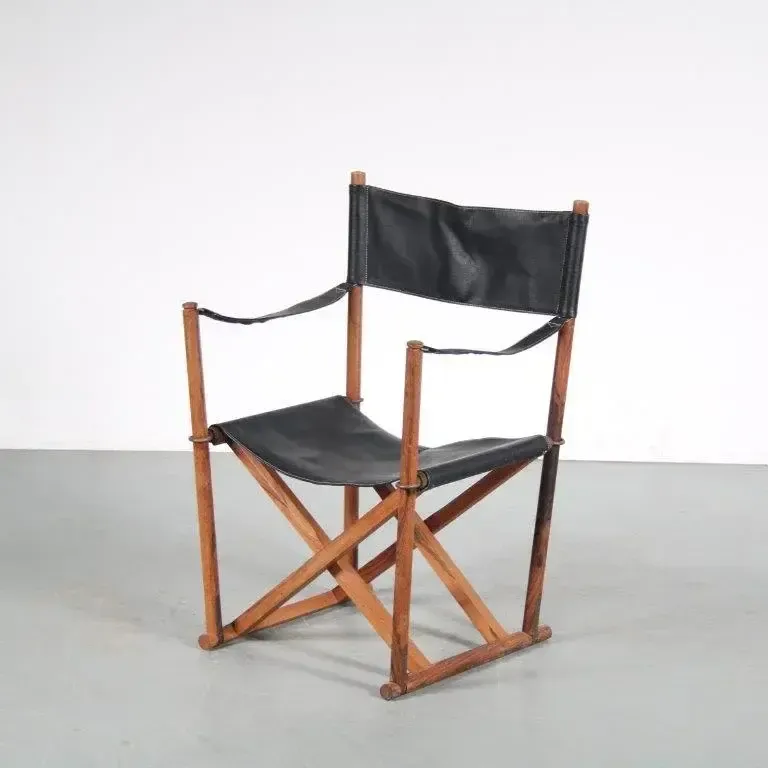 Mk16” Safari Chairs By Mogens Koch, Denmark 1930 photo buy