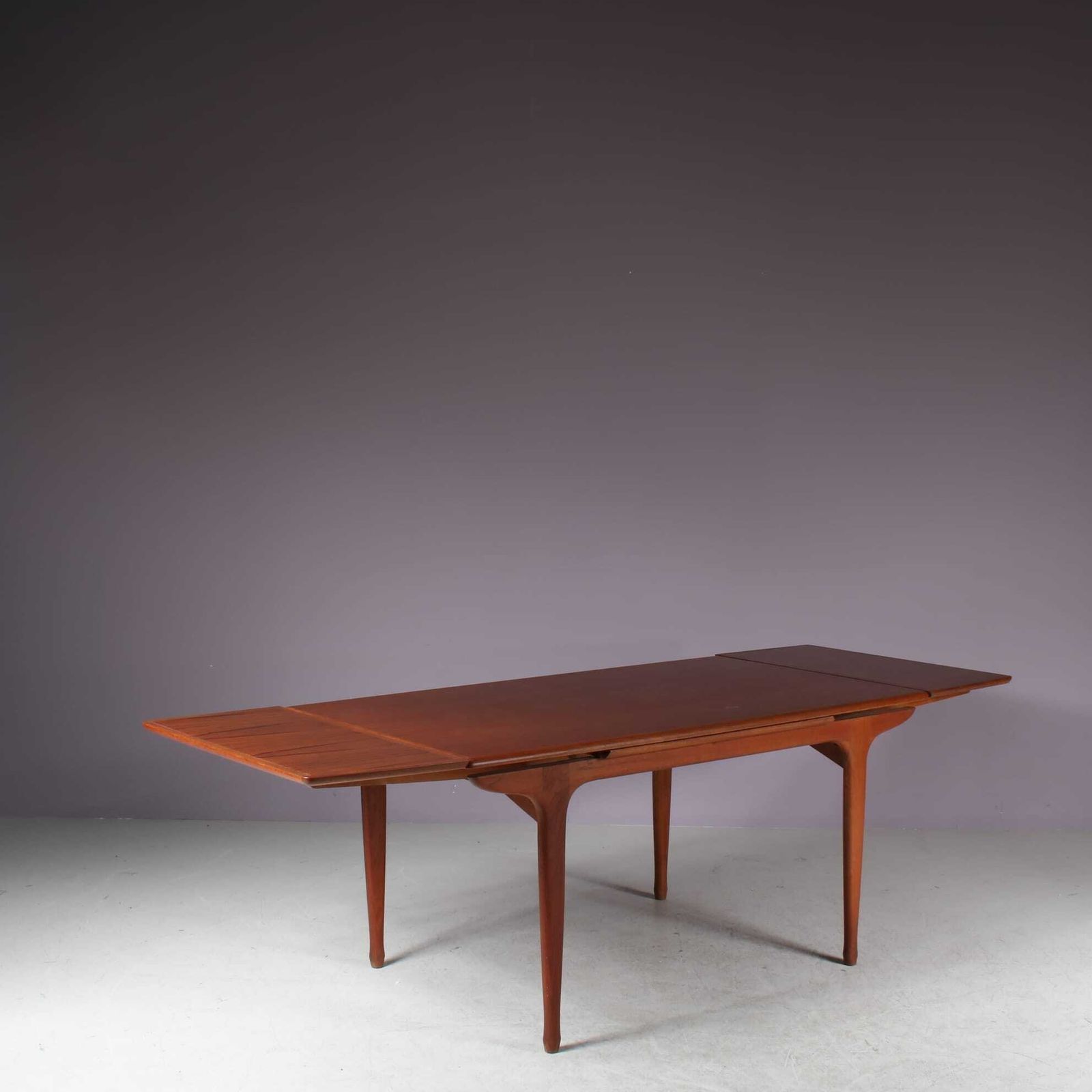 1960s Teak Extendible Dining Table By Tv Meubles Paris, France photo furniture