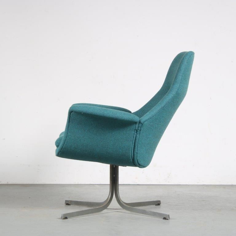 Rare Pierre Paulin Lounge Chair For Artifort, Netherlands 1950 photo Furniture