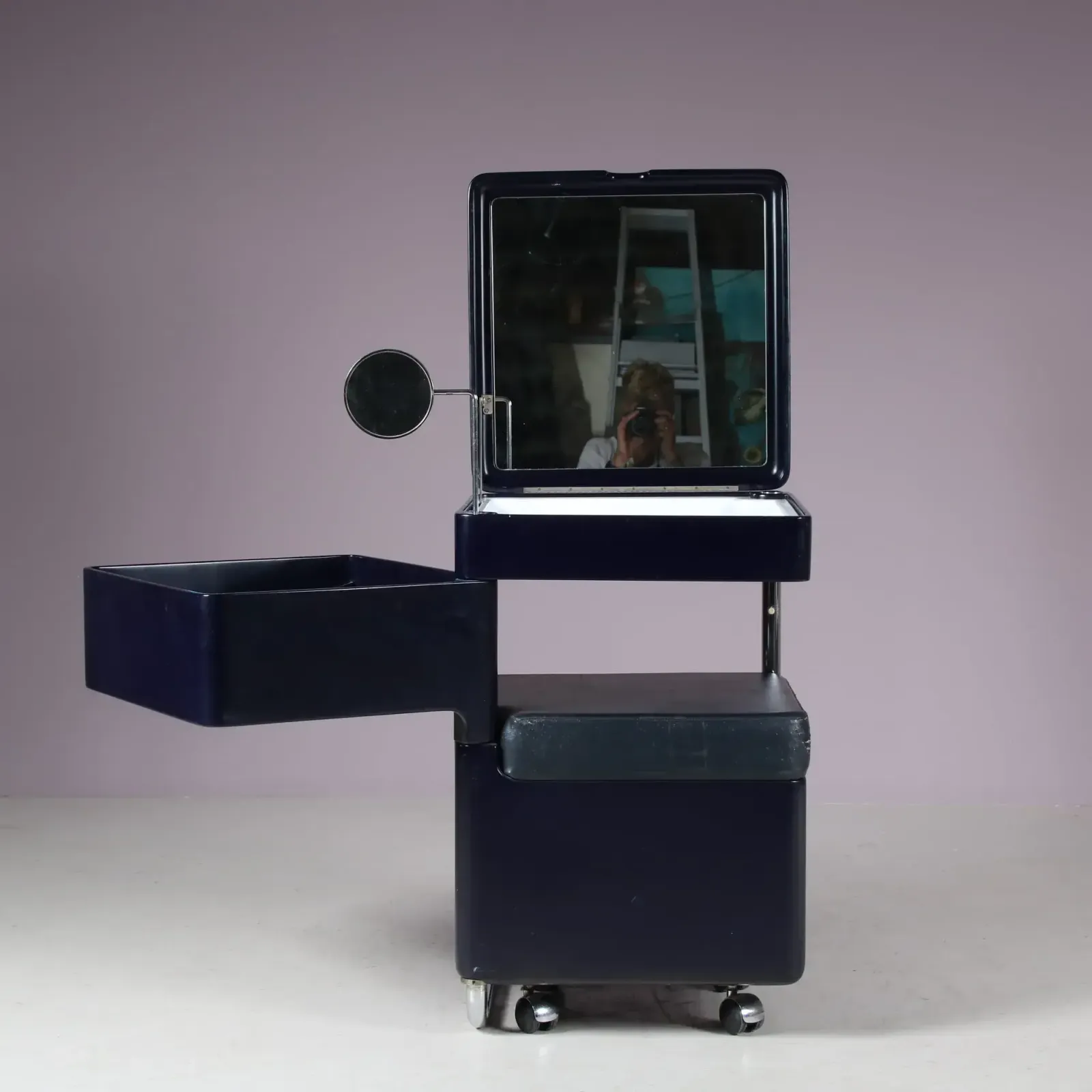 “Ciarly” Dressing Table By Carlo Urbinati For Tulli Zuccari, Italy 1970 photo vinterior
