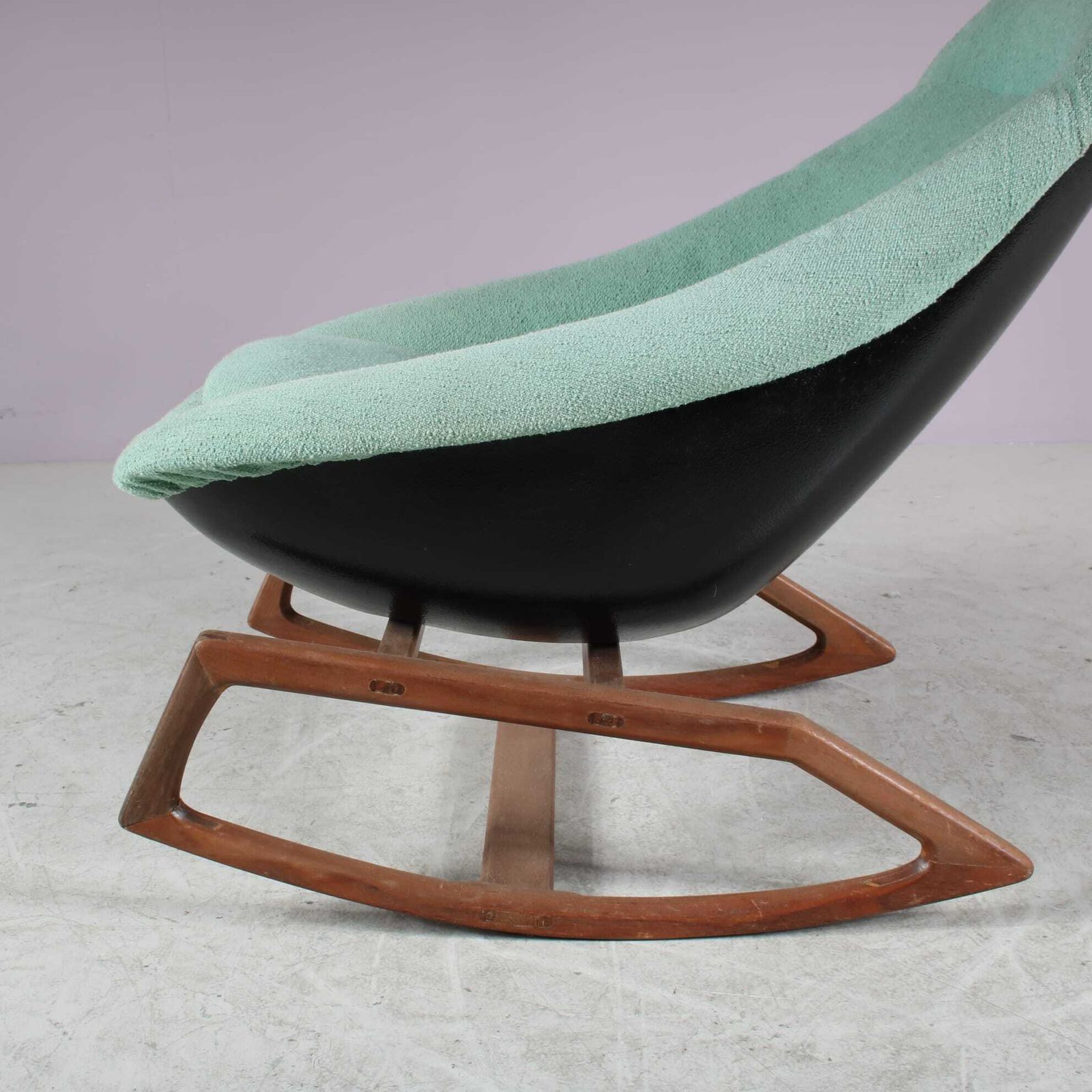 1960s “Gemini” Rocking Chair By Walter S. Chenery For Lurashell, Uk photo 1805.0