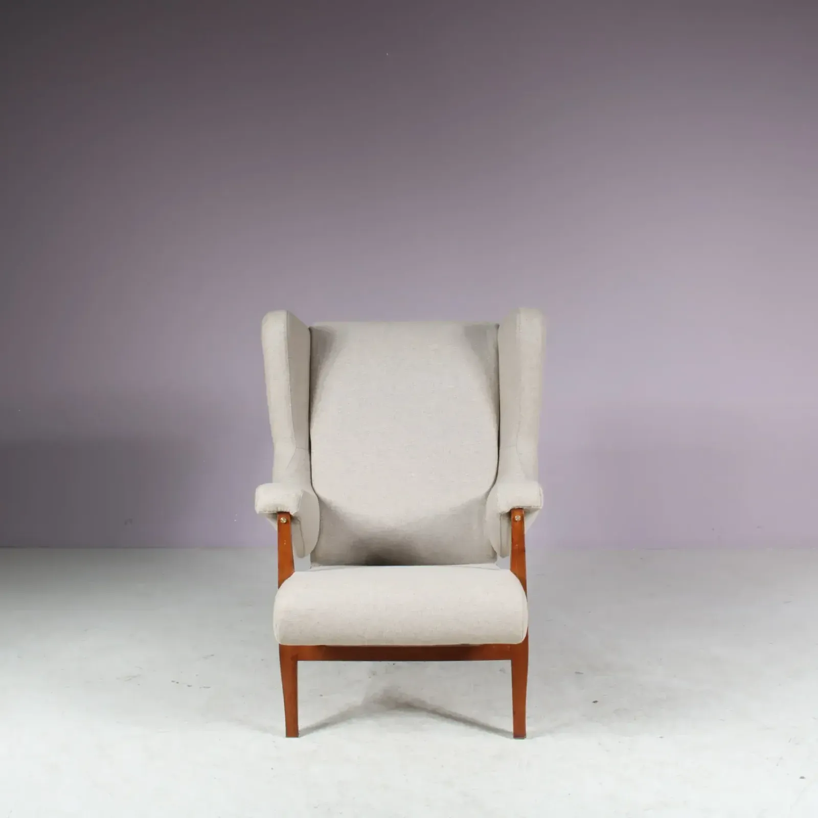 photo vinterior Very Rare Pair Of Early “Fiorenza” Chairs By Franco Albini For Arflex, Italy 1950