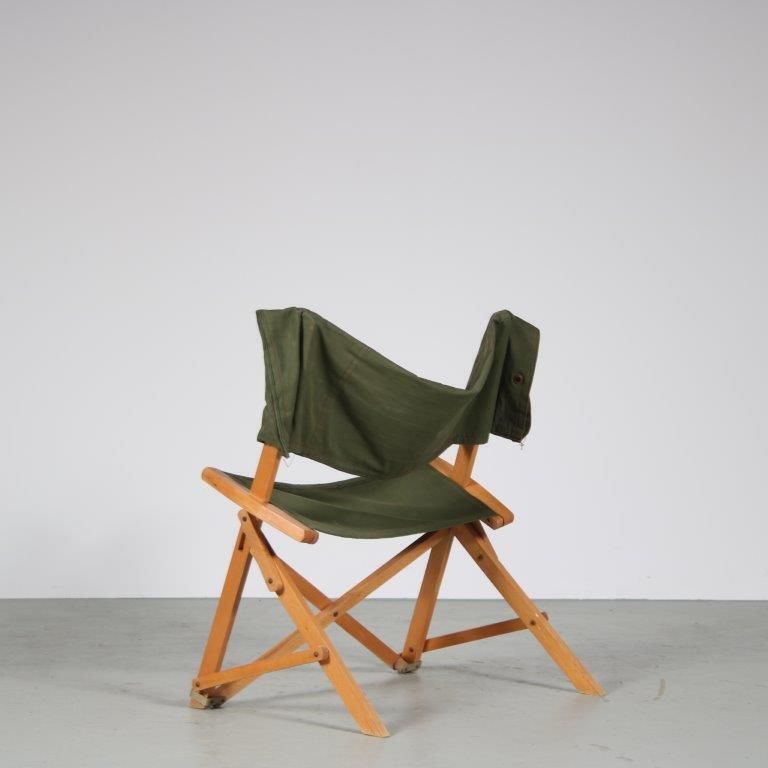 1960s “Praia” Folding Chair By Pier Giacomo Castiglioni For Gavina, Italy photo buy