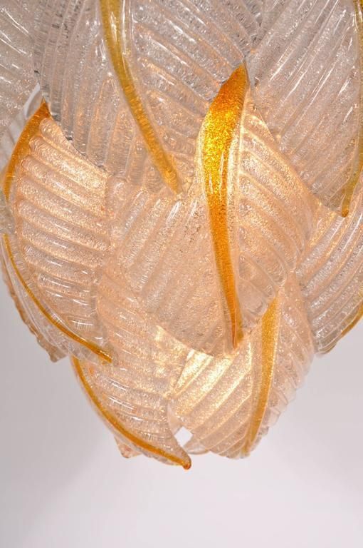 1960s Murano Glass Ceiling Lamp By Mazzega, Italy photo 2243.0