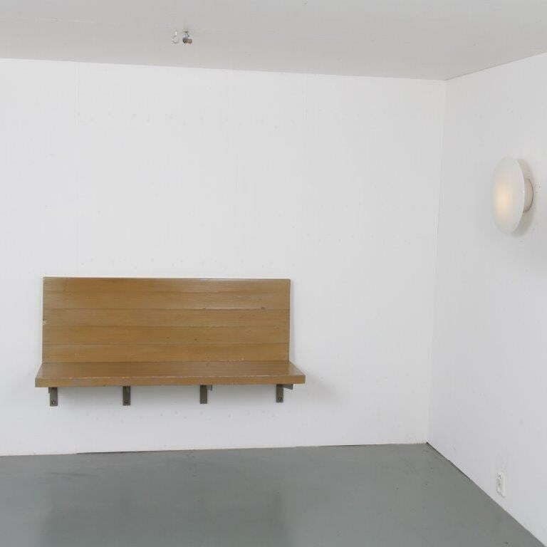 Rare Dom Hans Van Der Laan Wall Mounted Bench, Netherlands 1970 photo buy