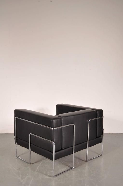 1969s Lounge Chair By Kwok Hoï Chan For Steiner, France