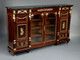 Large Low Bookcase In Mahogany And Mahogany Veneer photo 16030.0