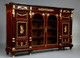 Large Low Bookcase In Mahogany And Mahogany Veneer photo vinterior