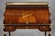 Louis XVI Style Cylinder Desk In Marquetry And Gilt Bronzes, Late 19th Century photo buy