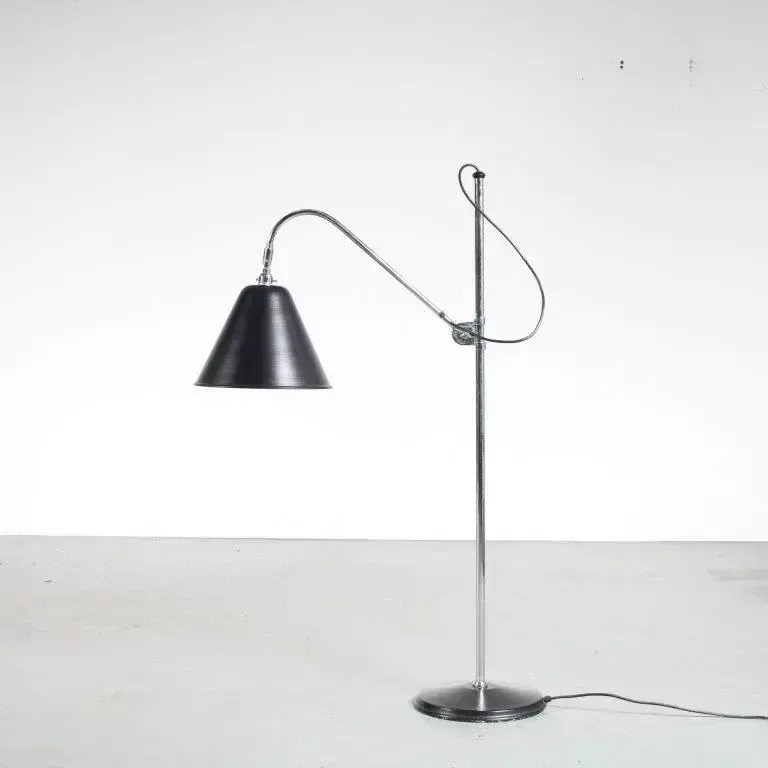1960s Adjustable “Bl3” Floor Lamp By Bestlite, Uk photo Lighting