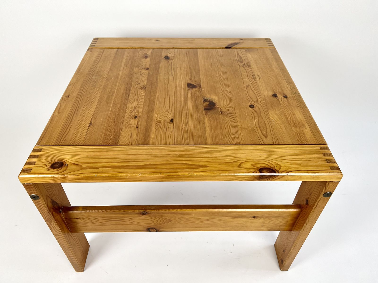 photo buy Vintage Pine Coffee Table, France 1970s