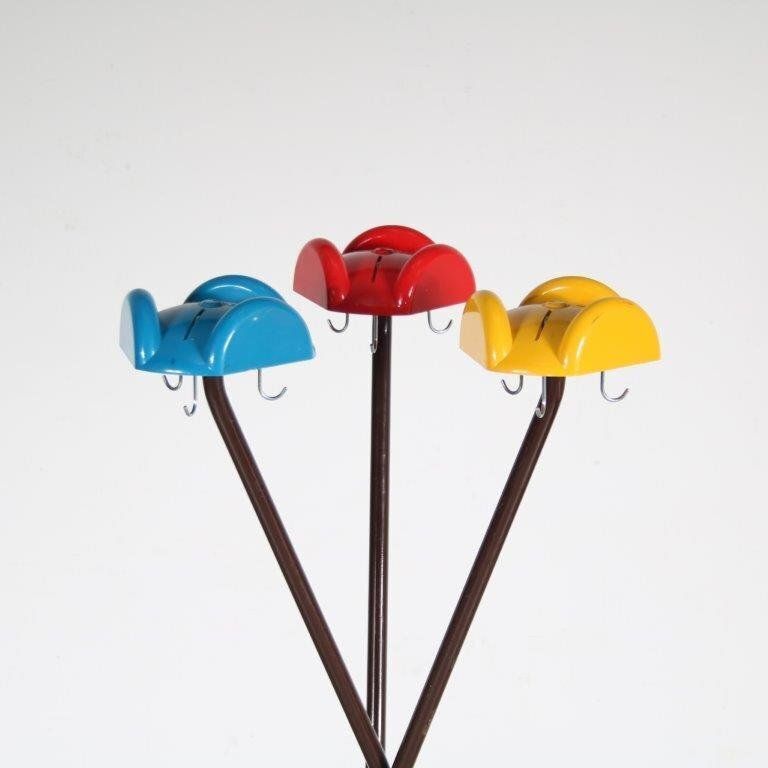 photo furniture 1960s Colourful Coat Rack By Enzo Mari For Danese, Italy