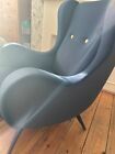 Midcentury Chair Looks To Be By Marco Zanuso But Can't Verify photo for sale