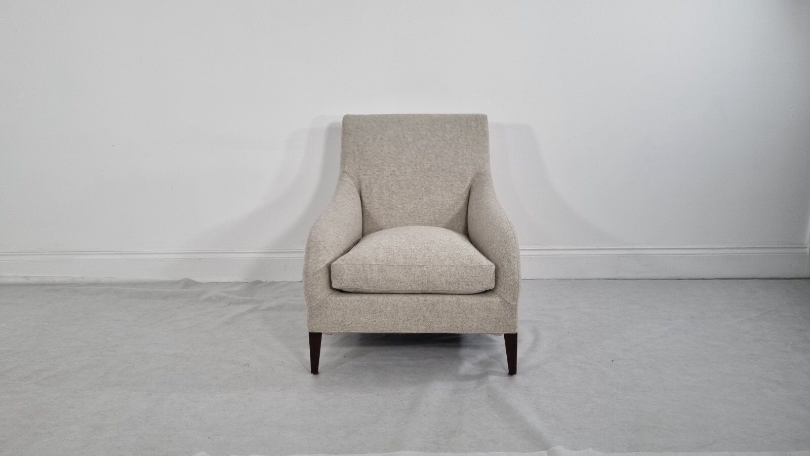 Bb Italia Florence F3 Armchair In Grey With Hint Of Honey In Excellent Condition photo furniture