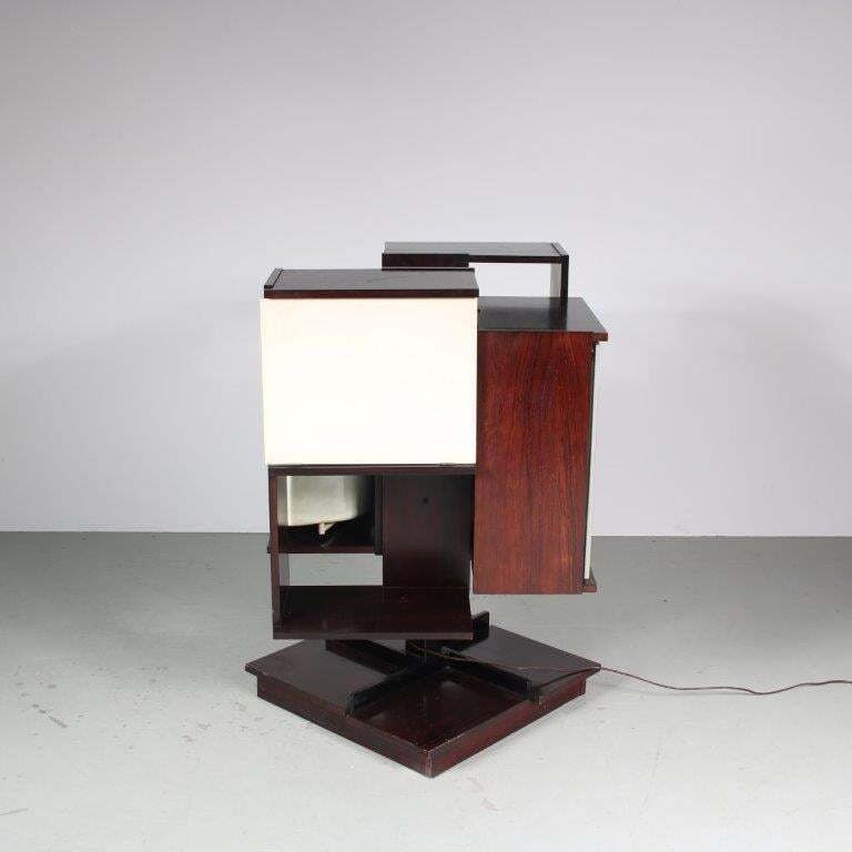 photo furniture Claudio Salocchi Hifi Cabinet For Sormani, Italy 1960