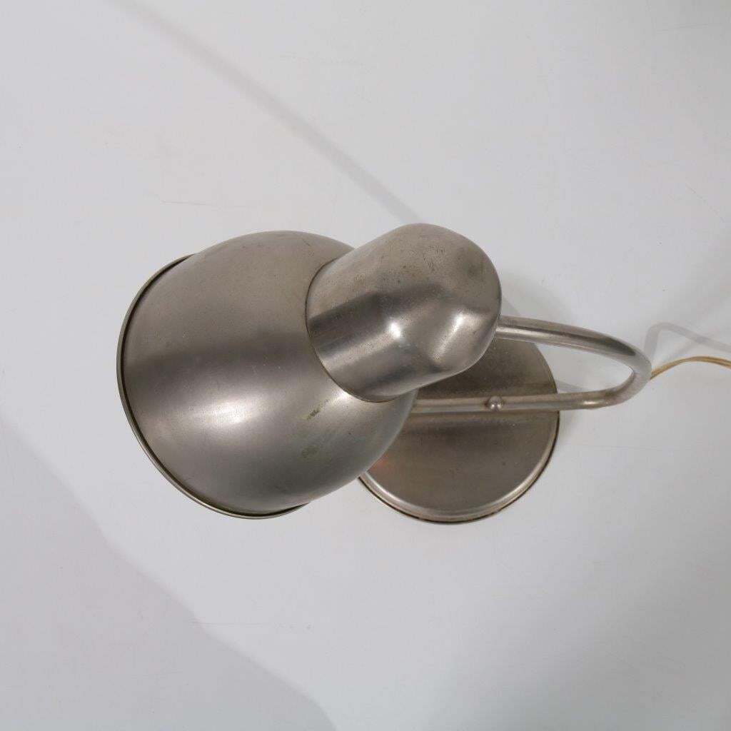 photo for sale 1930s Daalderop Chrome Metal Desk Lamp