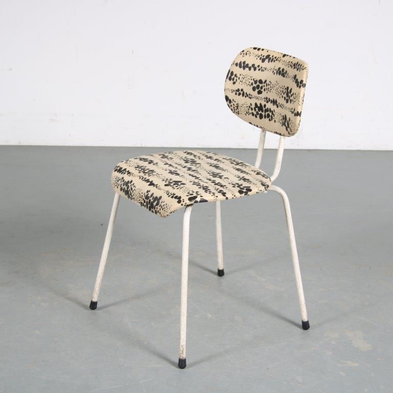 1950s Pair Of Willy Van Der Meeren Side Chairs For Tubax, Belgium photo vinterior