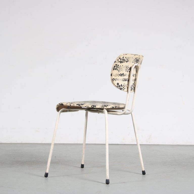 1950s Pair Of Willy Van Der Meeren Side Chairs For Tubax, Belgium photo buy