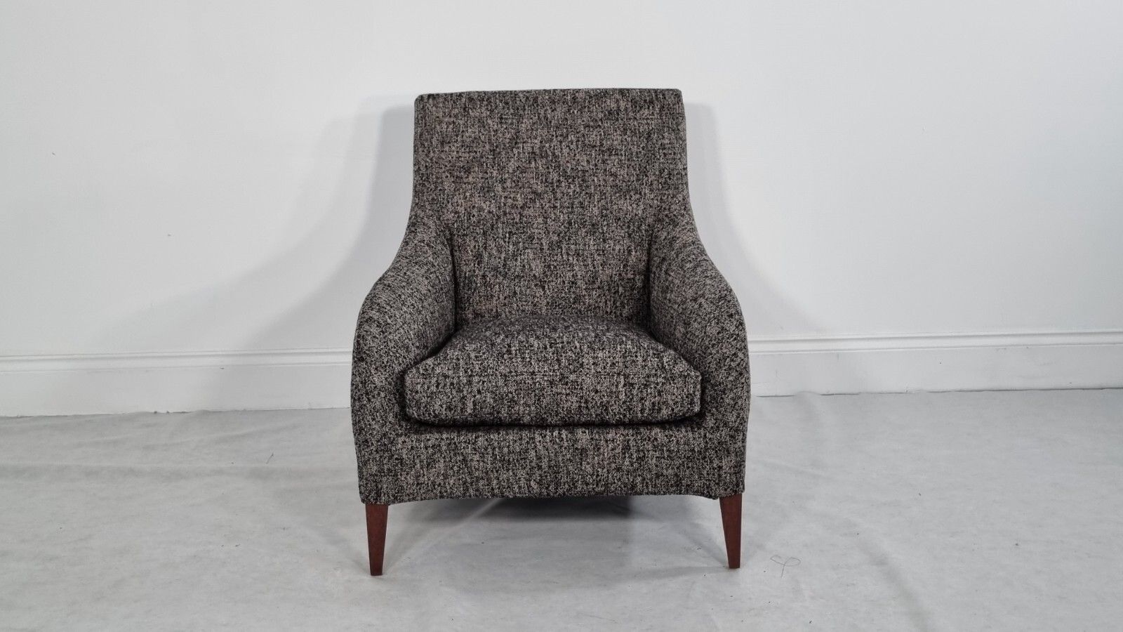 Bb Italia Florence F3 Armchair In Black And Honey Weave In Immaculate Condition photo furniture