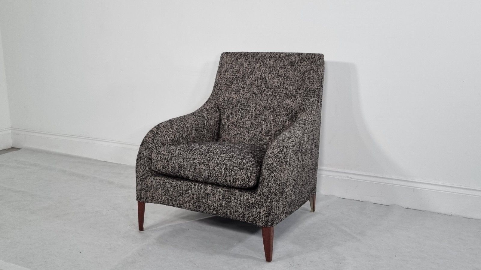 Bb Italia Florence F3 Armchair In Black And Honey Weave In Immaculate Condition photo for sale