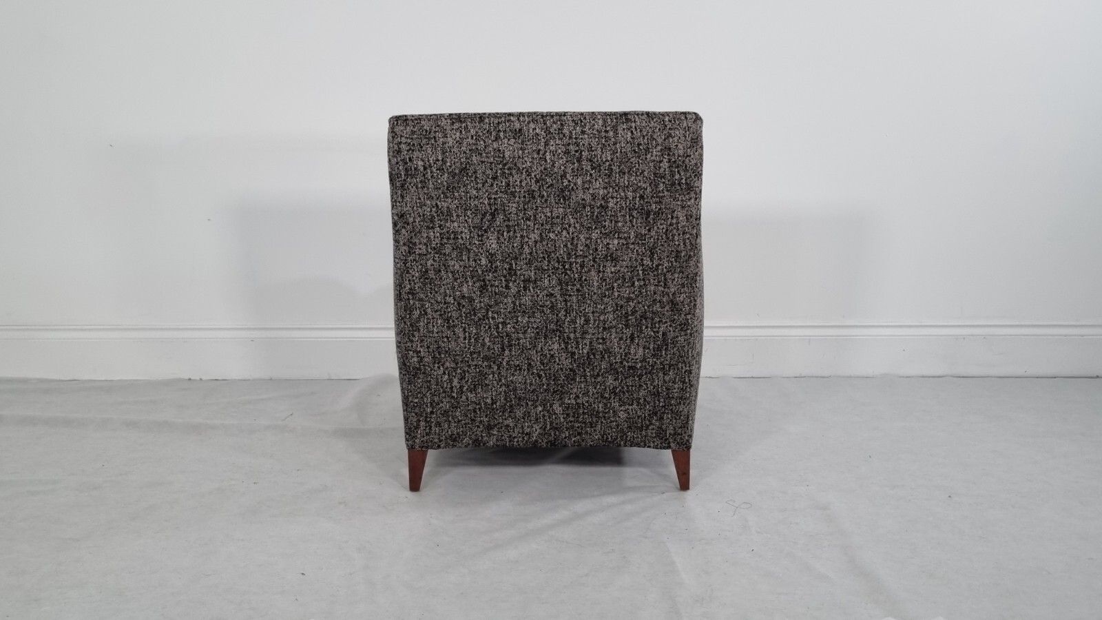 1656.0 Bb Italia Florence F3 Armchair In Black And Honey Weave In Immaculate Condition photo