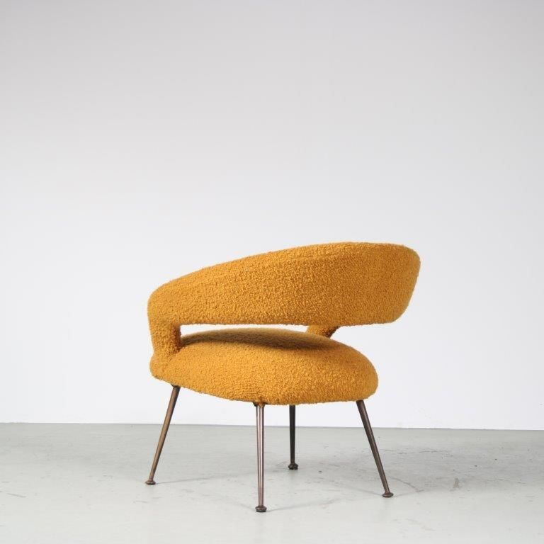Du55 Chair By Gastone Rinaldi For Rima, Italy 1950 photo vintage