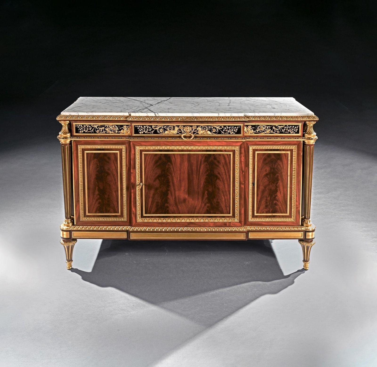 An Important 19th Century French Henry Dasson Commode In The Louis XVI Style After The Model By Weisweiler photo furniture