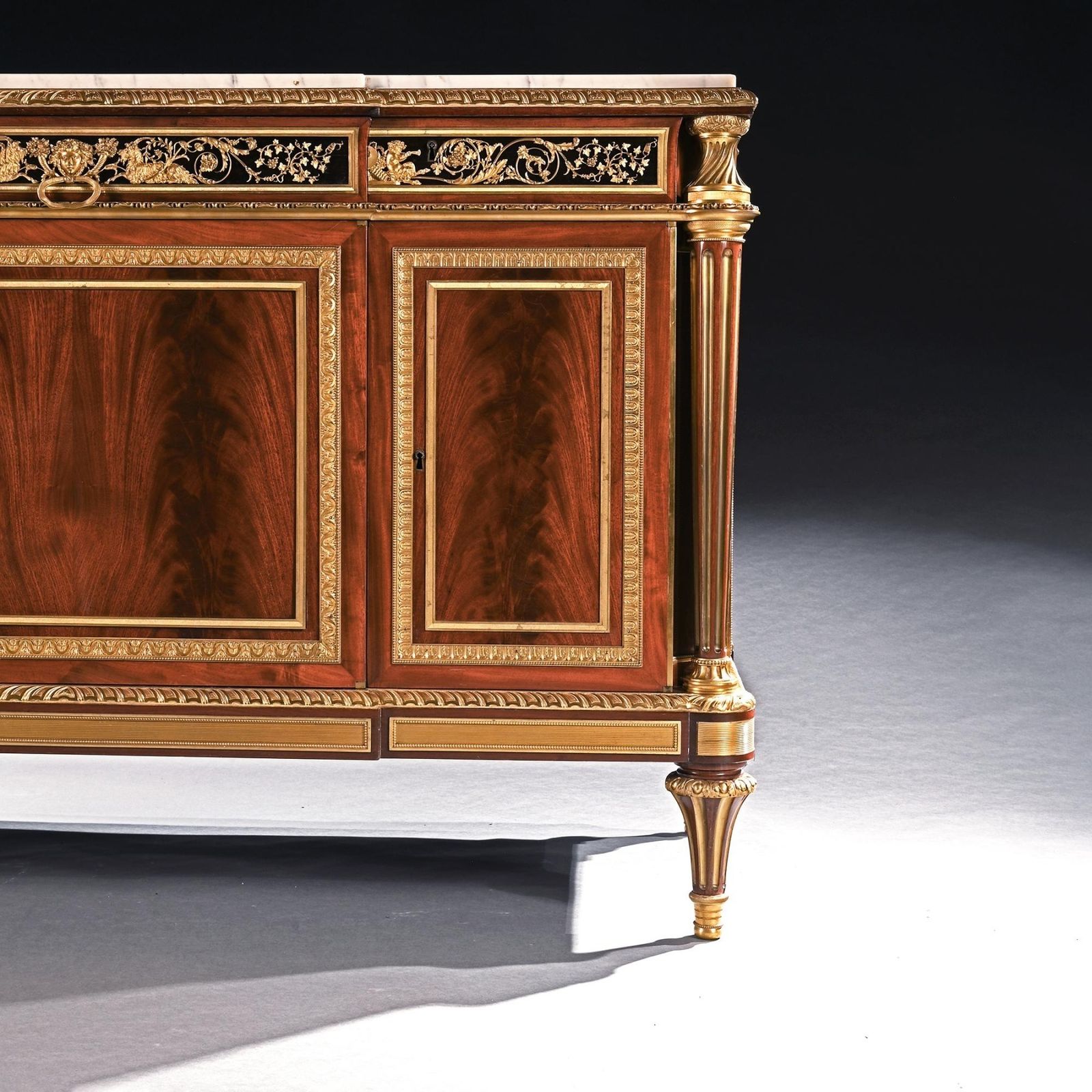 An Important 19th Century French Henry Dasson Commode In The Louis XVI Style After The Model By Weisweiler photo Furniture