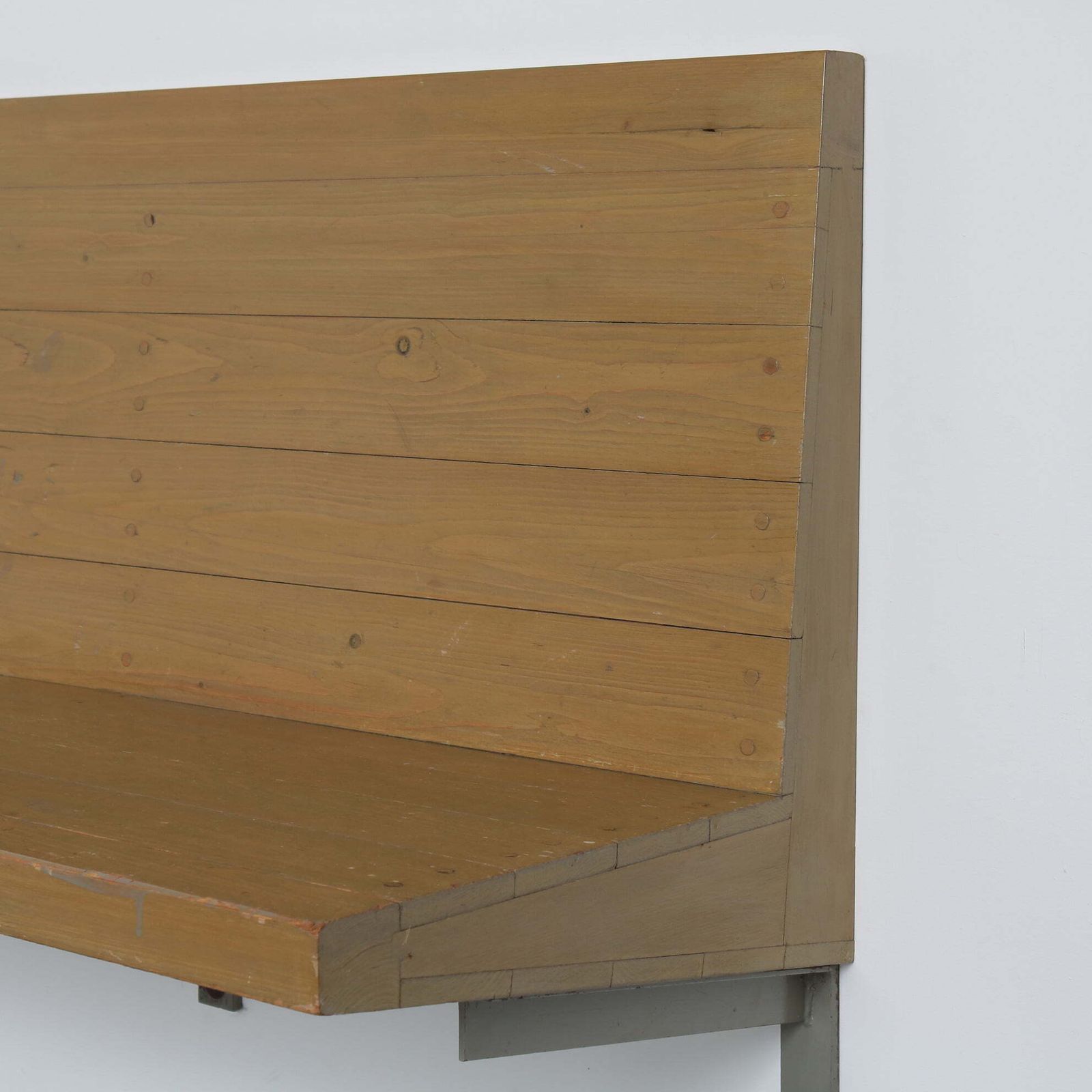 Rare Dom Hans Van Der Laan Wall Mounted Bench, Netherlands 1970 photo buy