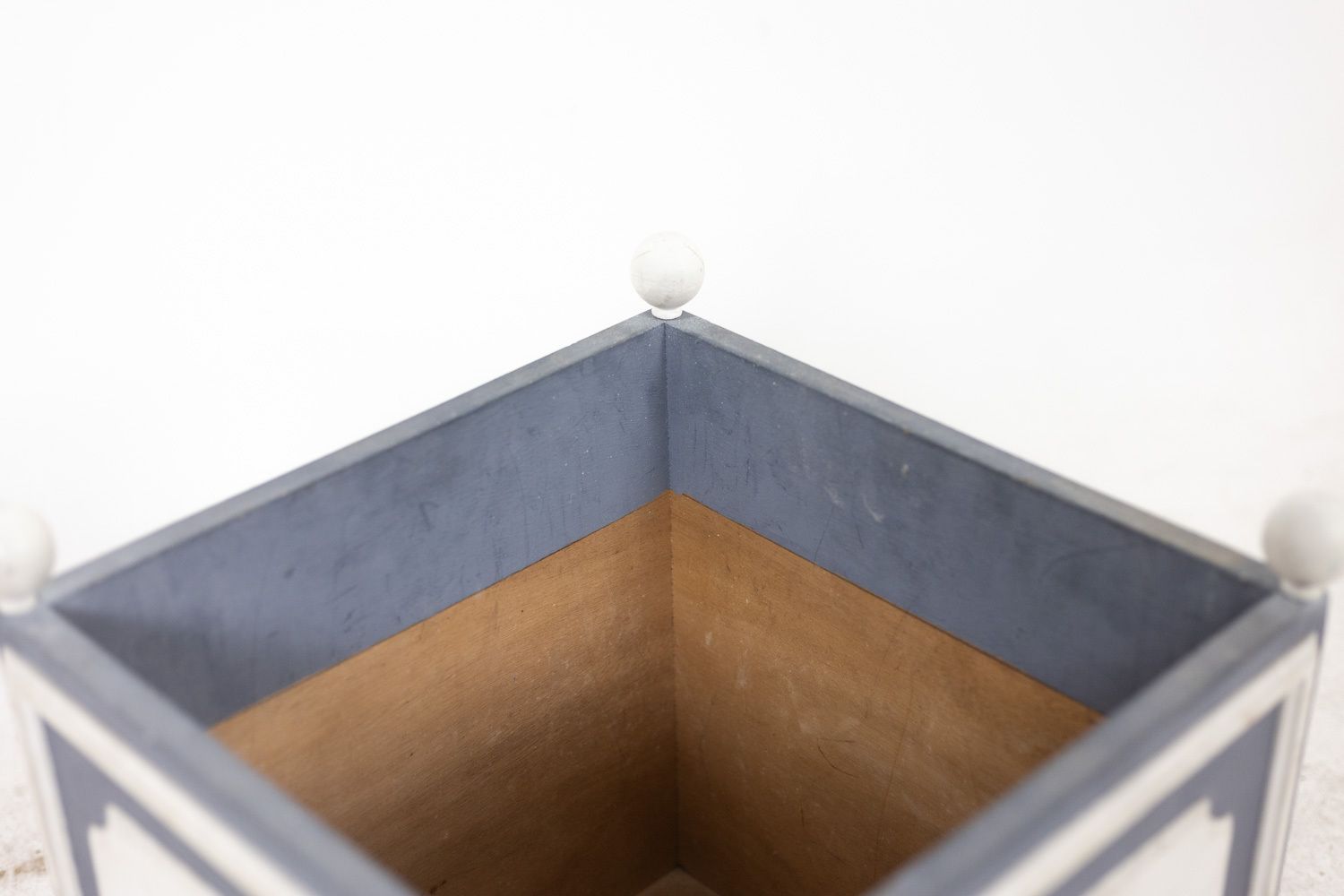 Maison Jansen. Directoire Style Wooden Planter. 1970s. photo for sale