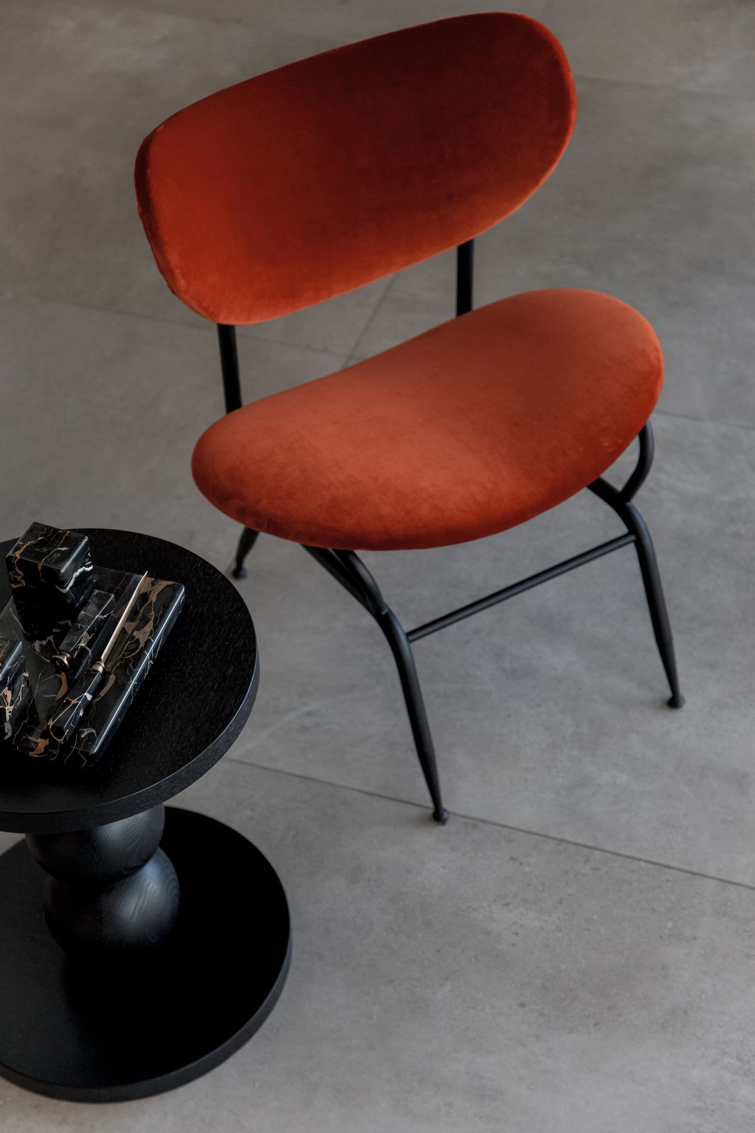 'Burnt Orange' Midcentury Armchair photo Furniture