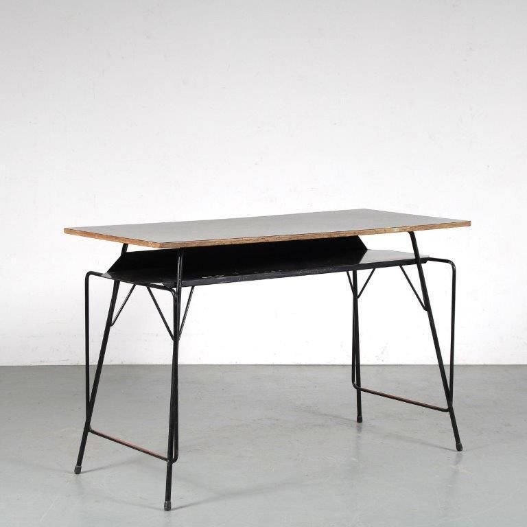 Willy Van Der Meeren Teacher’s Desk For Tubax, Belgium 1950 photo for sale